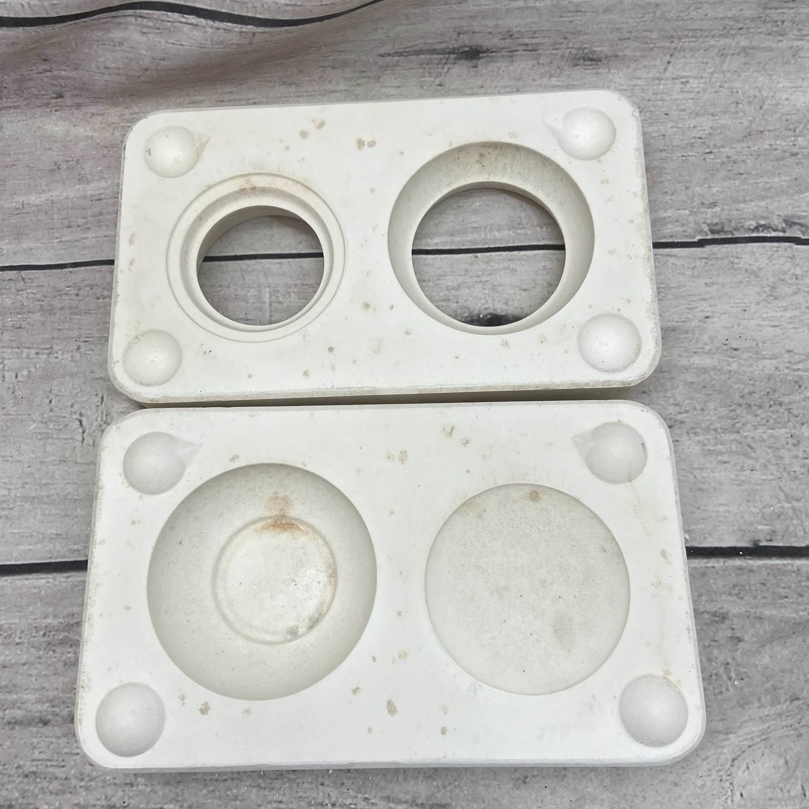 Holland Ceramic Casting Mold Small Bowl With Plain Lid #H-145