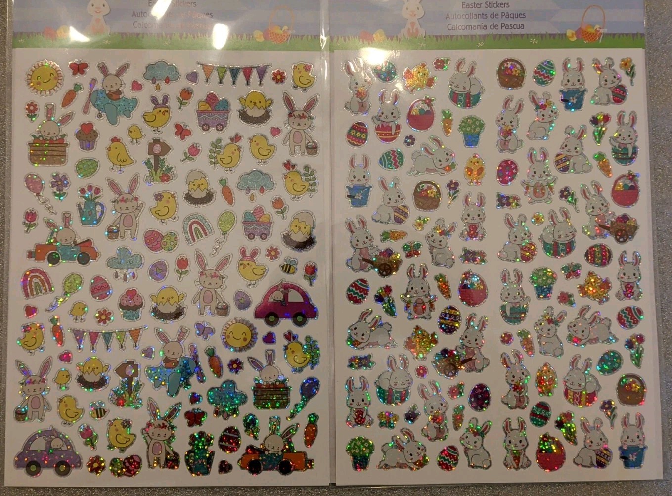 Easter Bunny Stickers 100 More Packs Scrapbooking No Duplicates Eggs Flowers