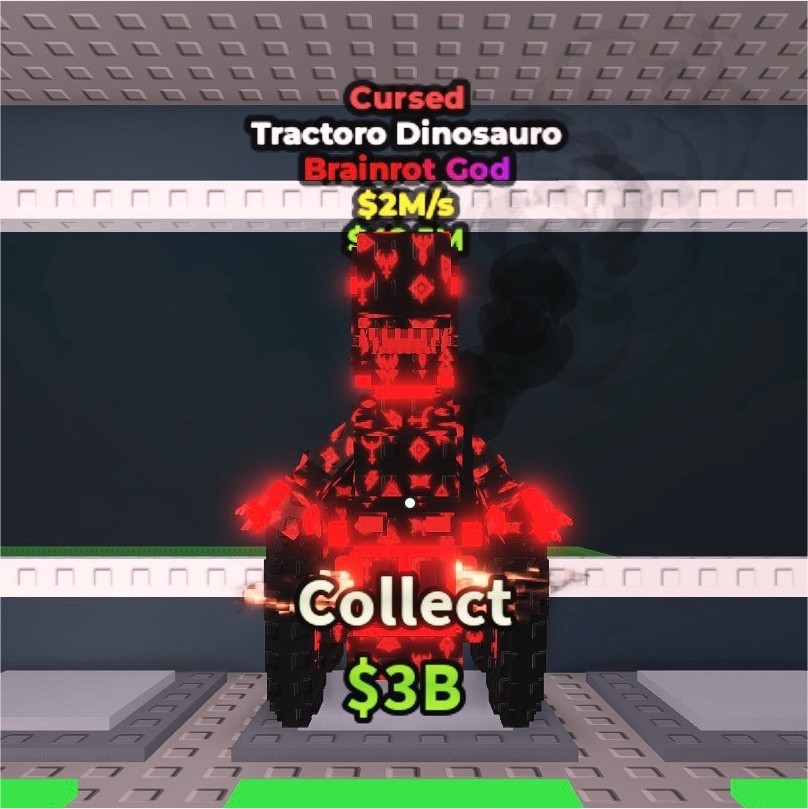 RARE Steal a Brainrot - Tractoro Dinosauro 2M/s - Cursed Mutation 👹 
