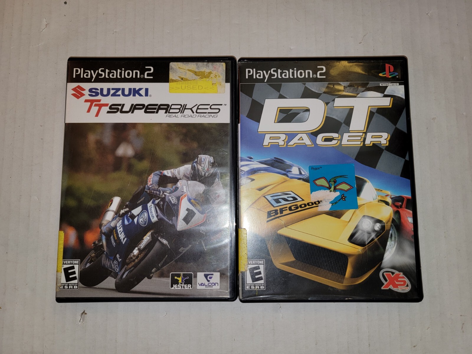 2 PlayStation 2 PS2 Games Suzuki SuperBikes DT Racer