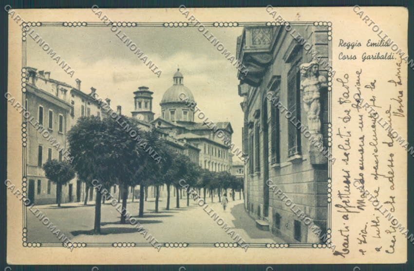 Reggio Emilia City FOLD postcard ZT2968