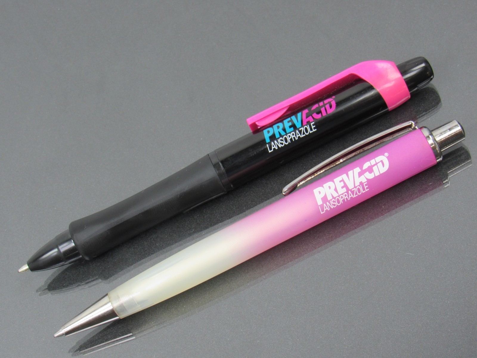 Prevacid PENS Drug Rep Pharmaceutical Promo Medical Advertising Lot of 2