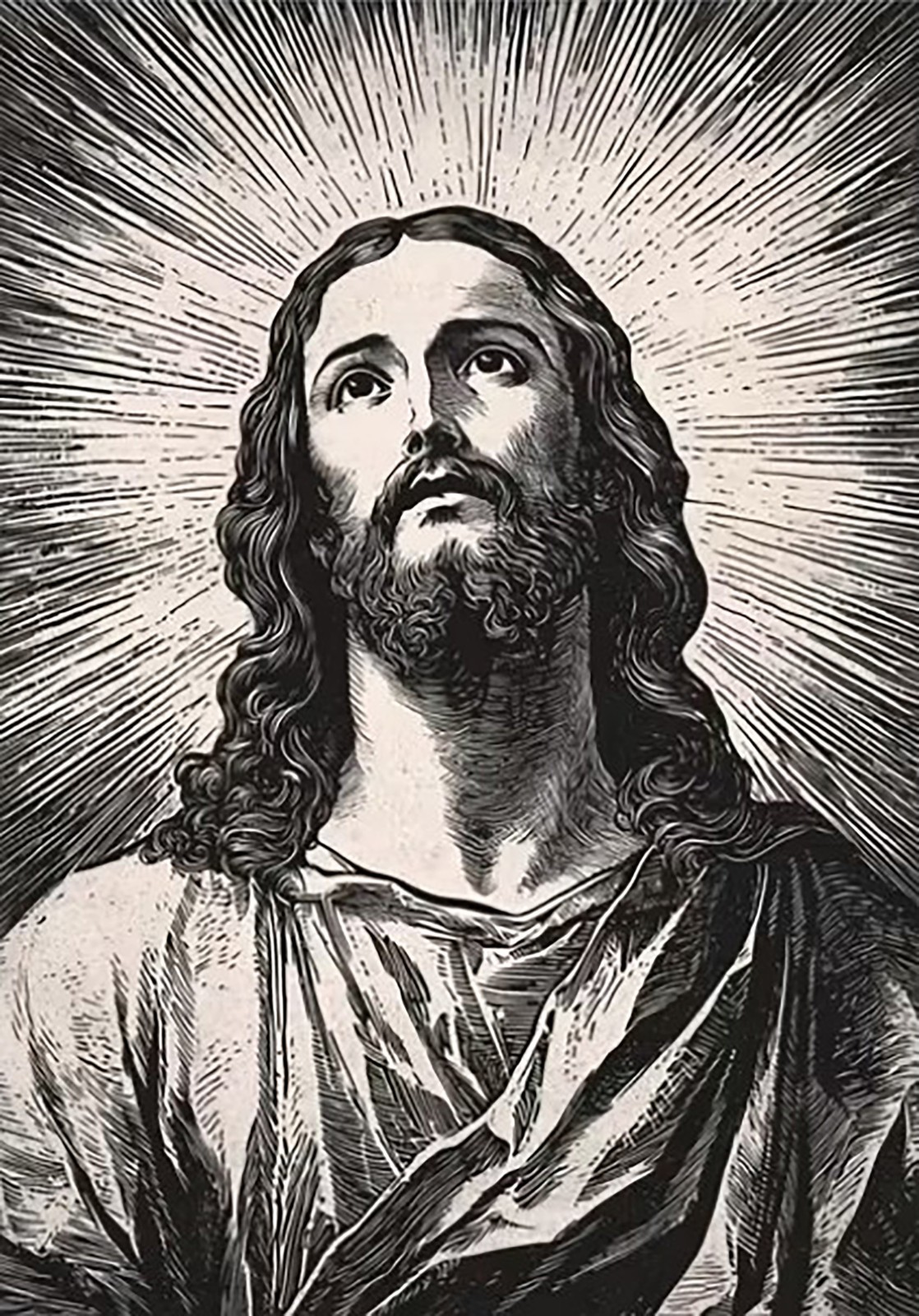 Jesus Christ the Redeemer print on Canvas Unframed  Art 30x40cm