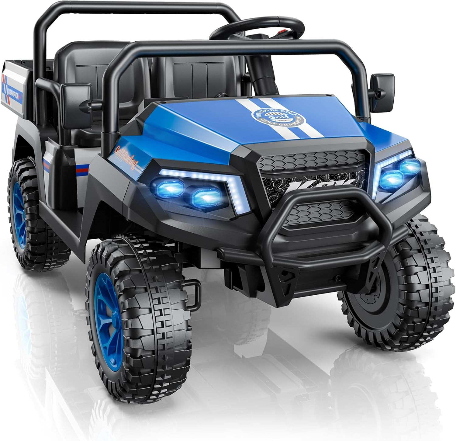 R8 Ride on Toys for Big Kids, 2-Seater Electric UTV Car, 4WD Ride on Car W/Remot