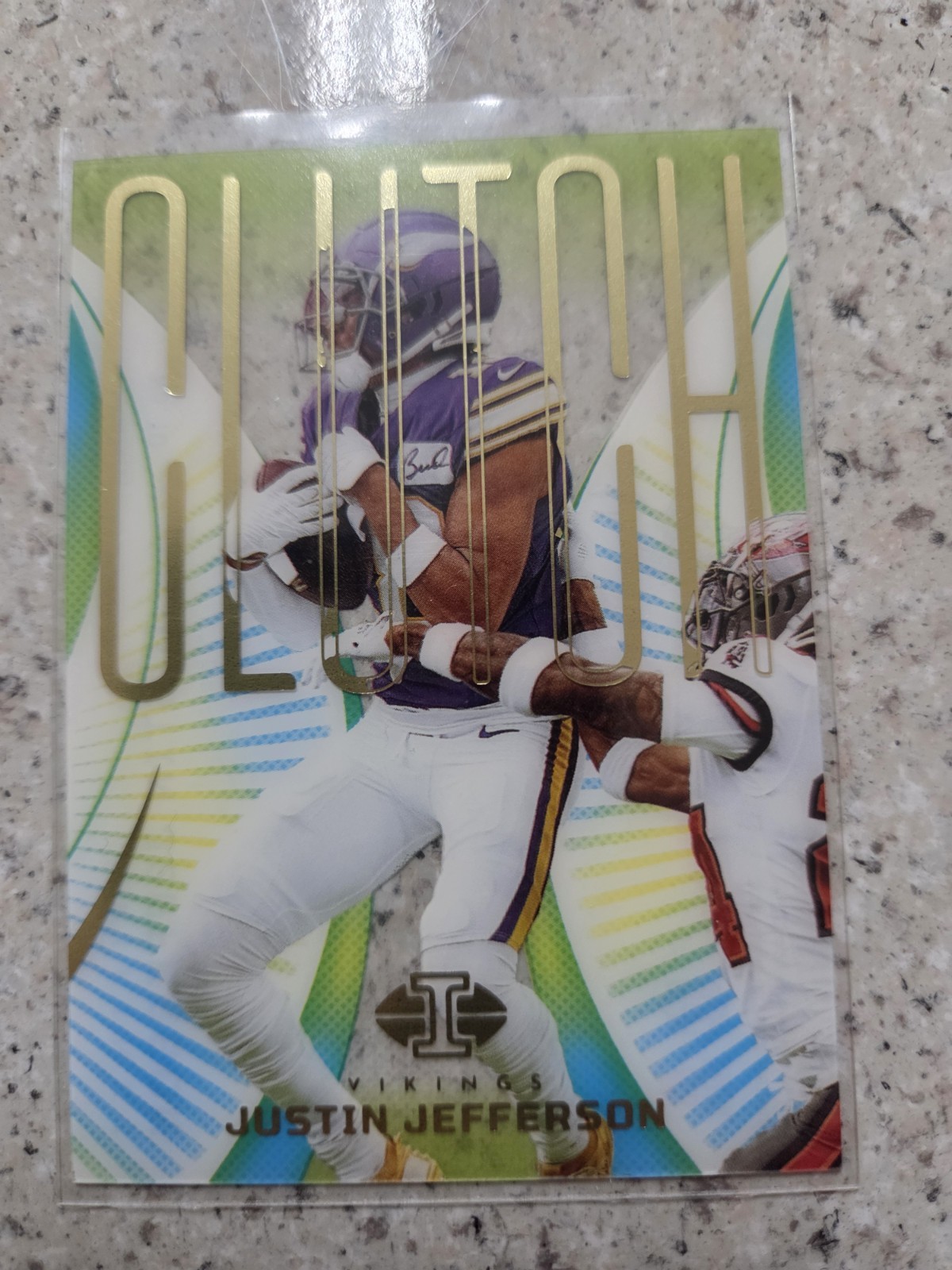 2024 Panini Illusions Clutch Justin Jefferson #10 Minnesota Vikings Football NFL