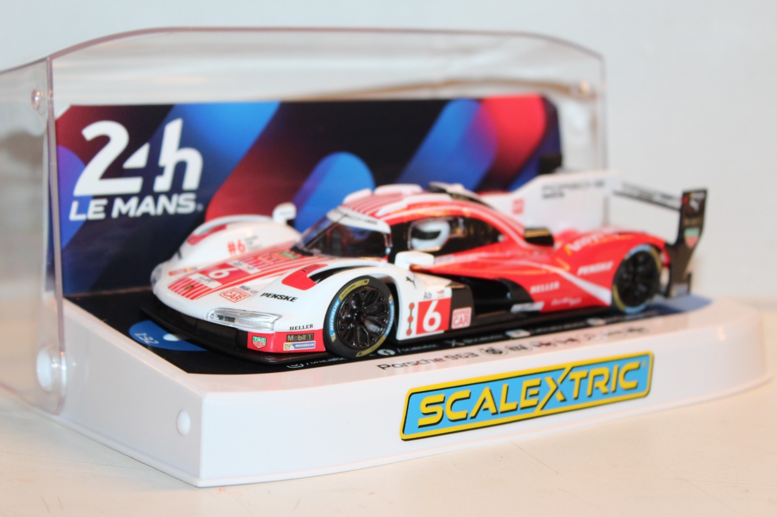 SCALEXTRIC PORSCHE 963 LE MANS 2024 N 6 SLOT CAR NEW 1/32