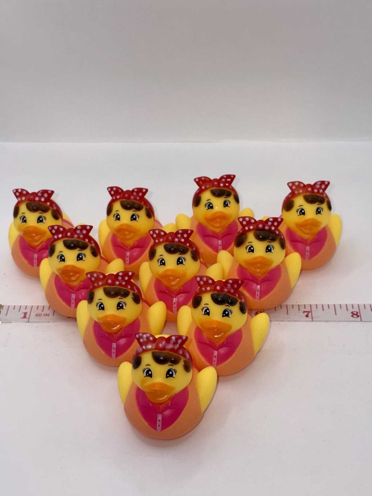 10 Mom Pokodot Bow Duck Set  Toy- Jeep Duck- Bath Toy-CruiseDuck