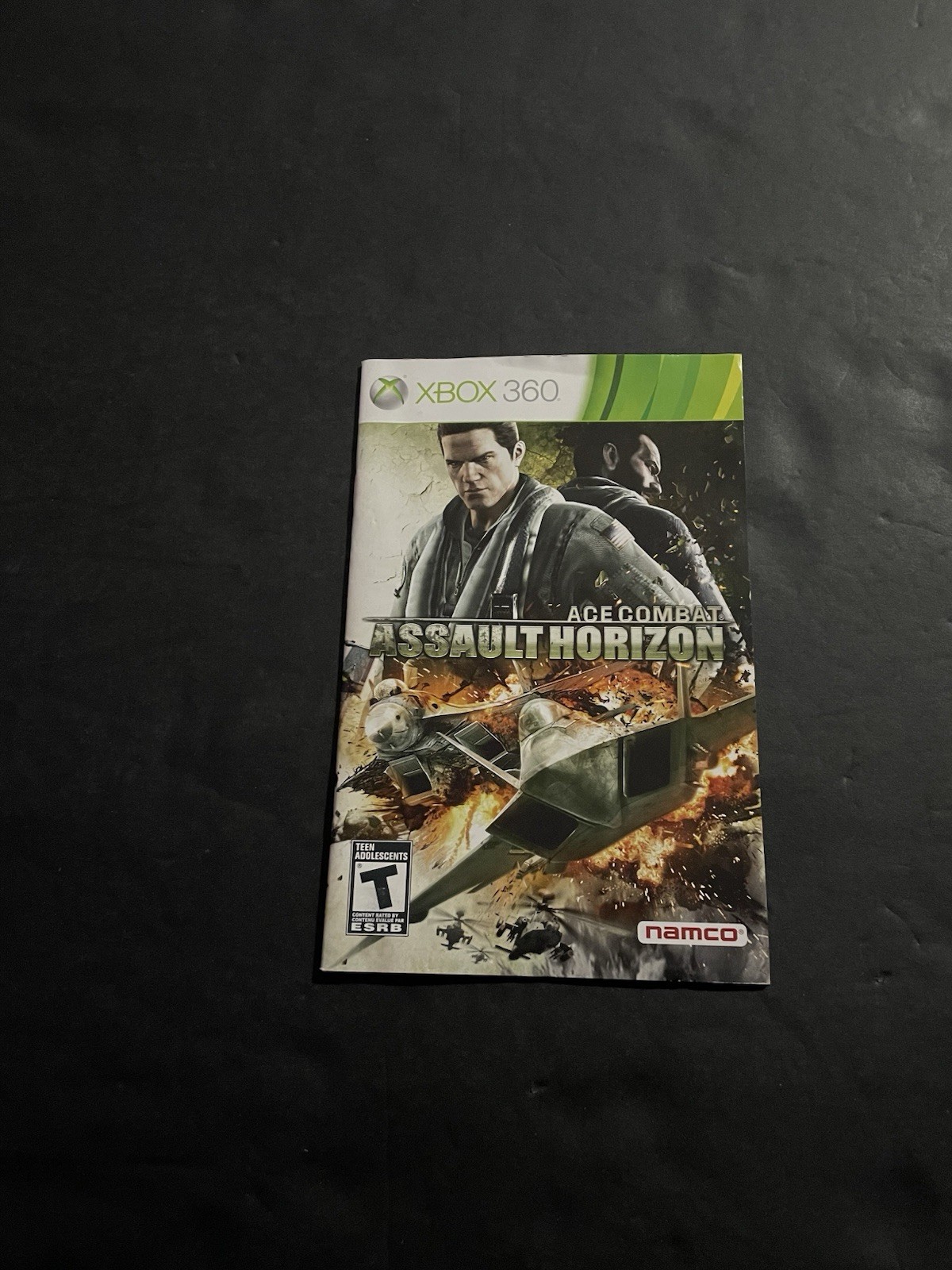 ace combat assault horizon xbox 360 Manual only