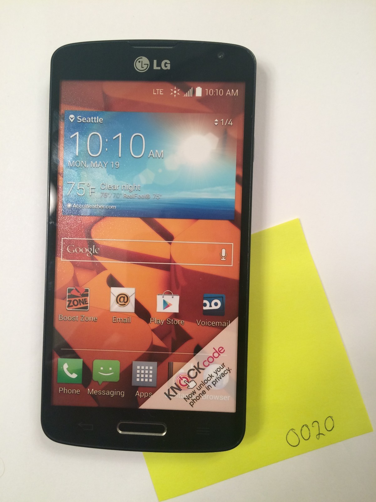 LG 0020 Dummy Display Sample Model Fake Phone Mock Up Toy