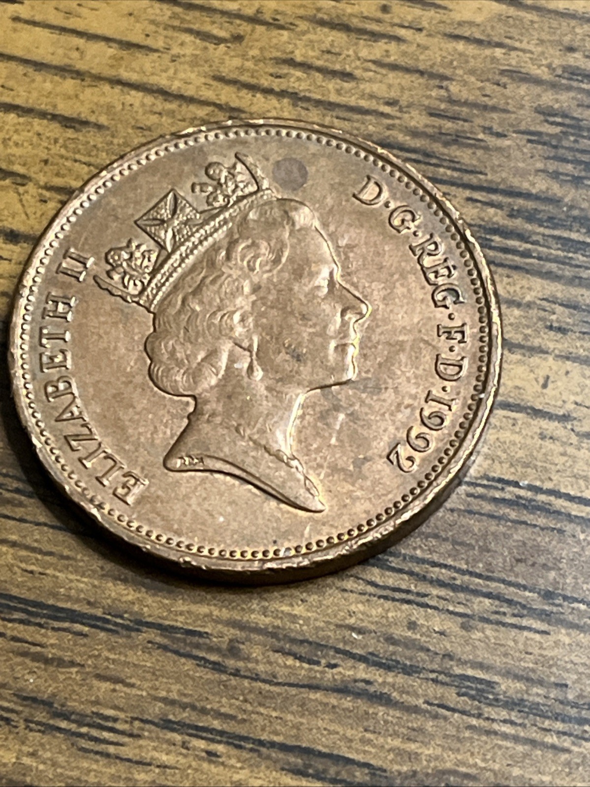 1992 Two Pence Coin