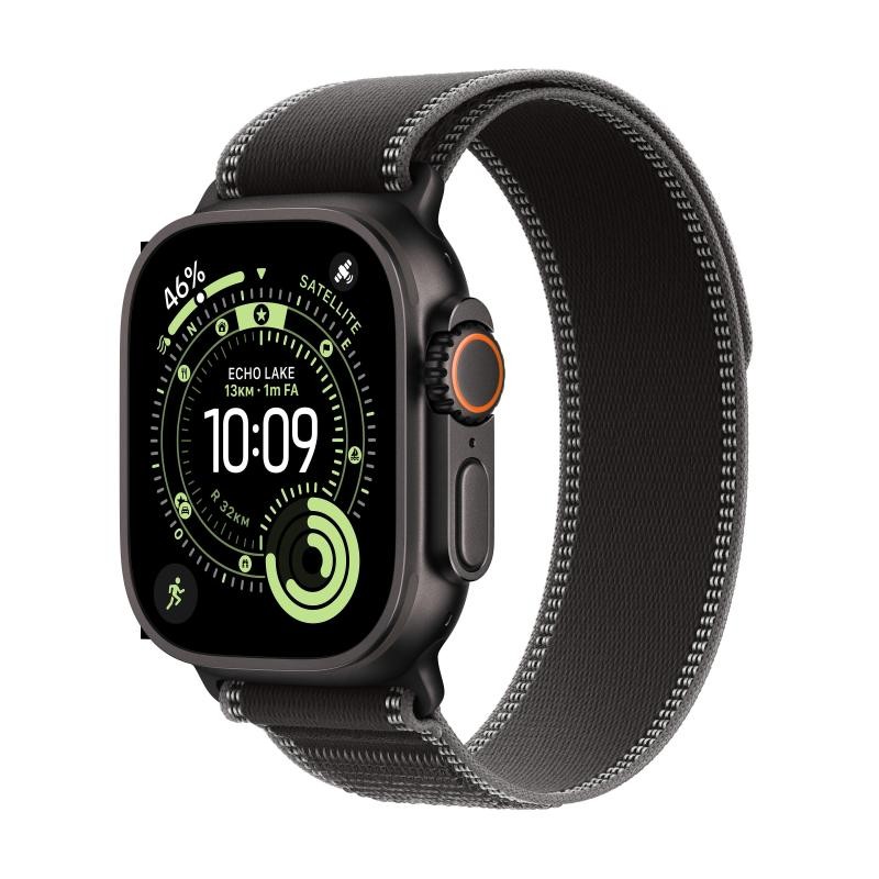 Apple Watch Ultra 3 GPS + Cellular 49mm Black Titanium Case with Alpine Loop Earth