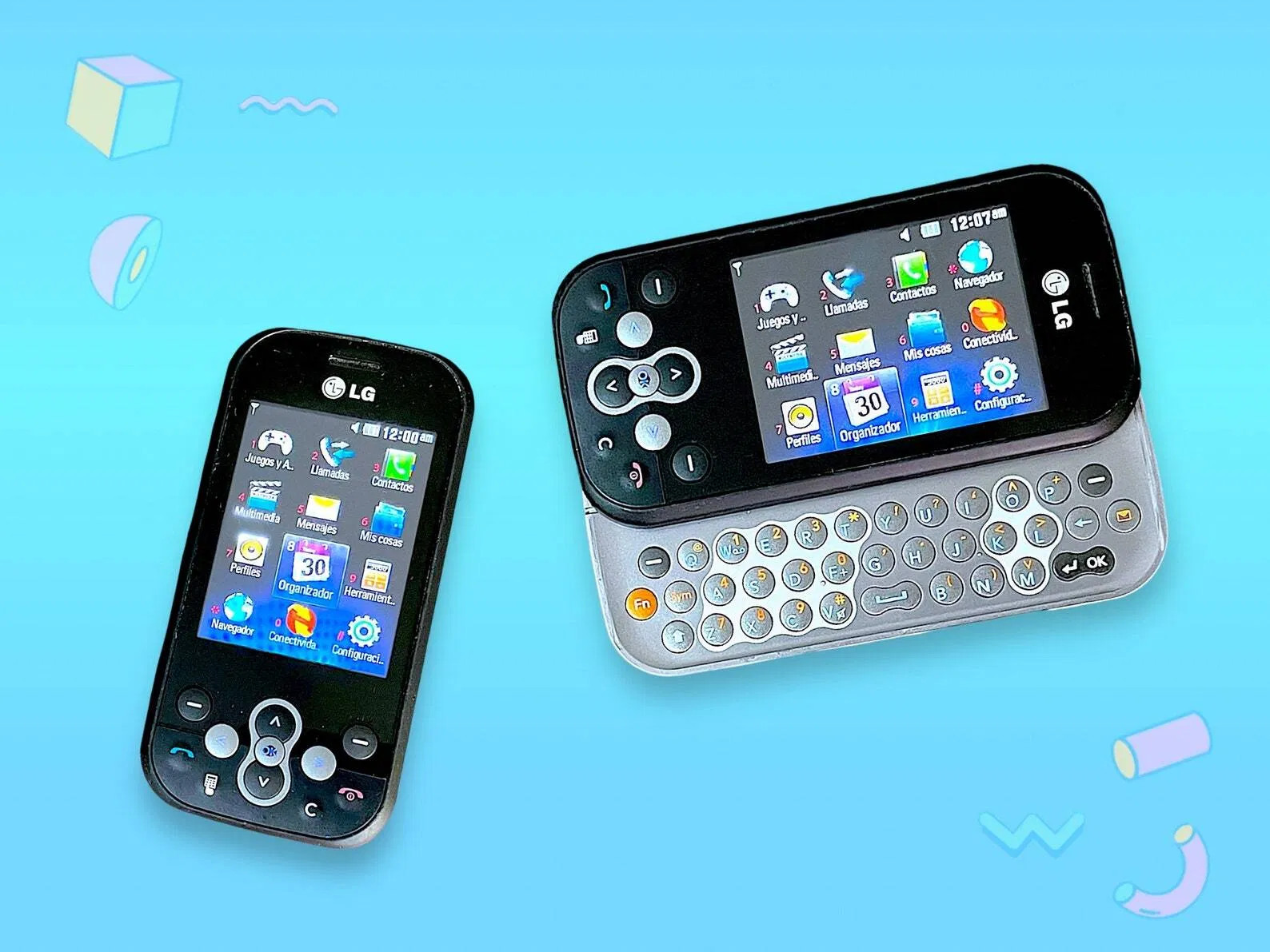 Vintage Y2K LG Keyboard Cell Phone.Rare.Works.