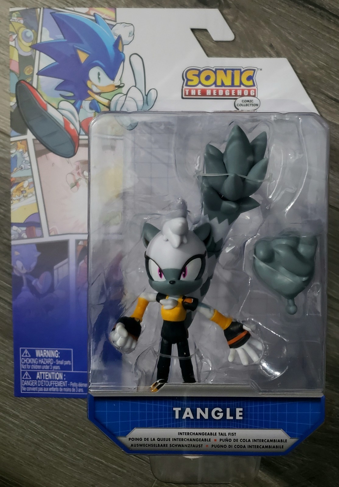 Jakks Pacific Sonic The Hedgehog Tangle Comic Series! Mint Condition, In Hand 🔥