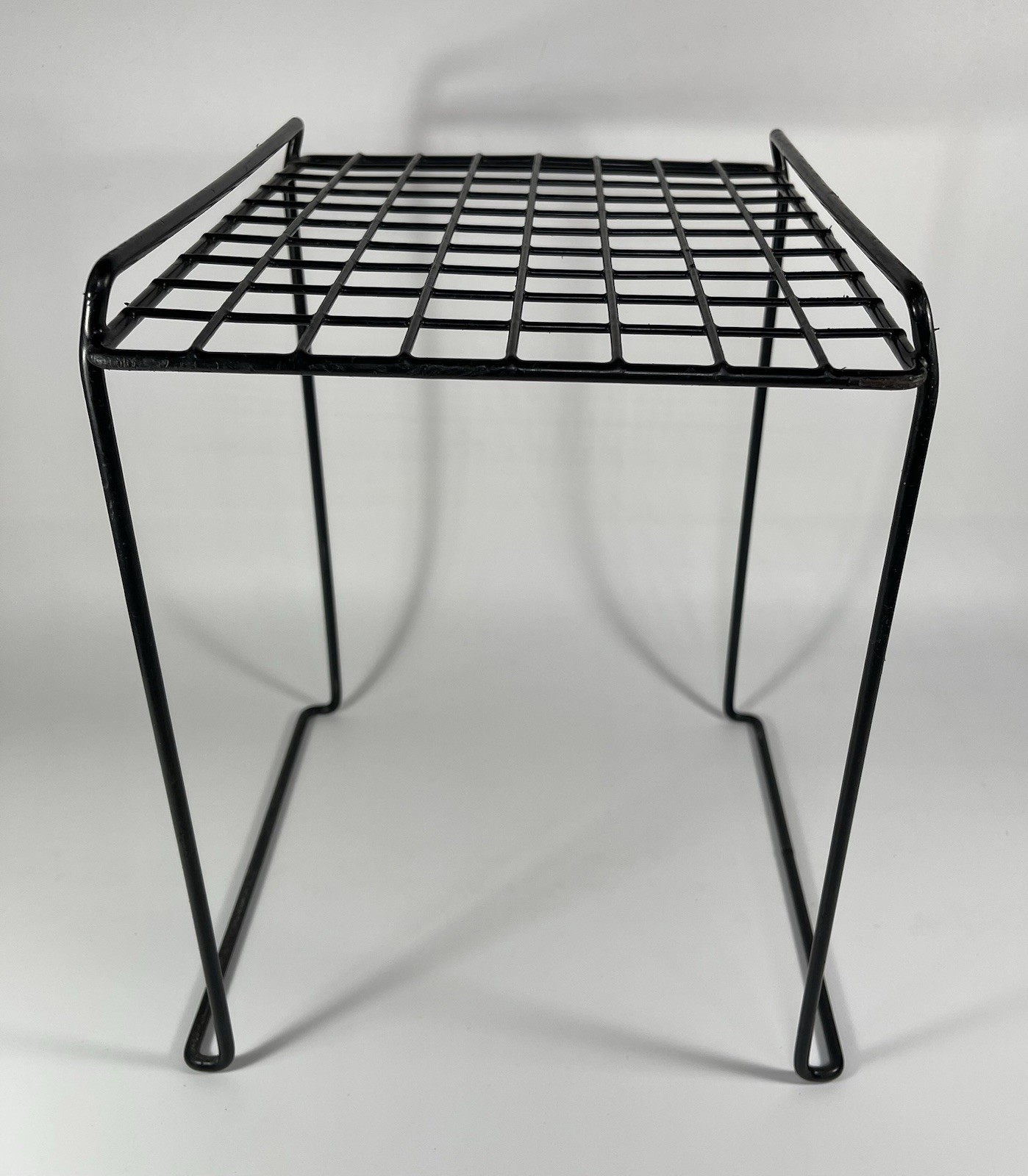 Black Metal School Locker Single Shelf Unit 12.5"T x 10.5"W x 9.5"L