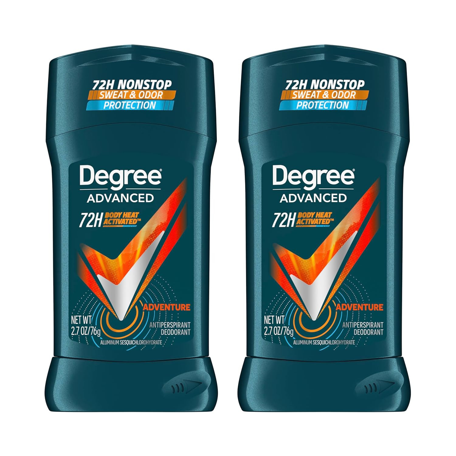 Men Advanced Protection Antiperspirant Deodorant, Adventure, 2.7 Oz, 2-Pack