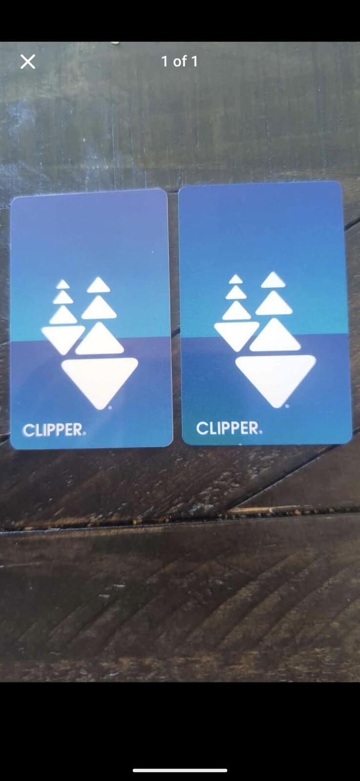 $200 Worth Clipper Cards Selling For $160. Can Be Used At BART, Muni, Cal Train 
