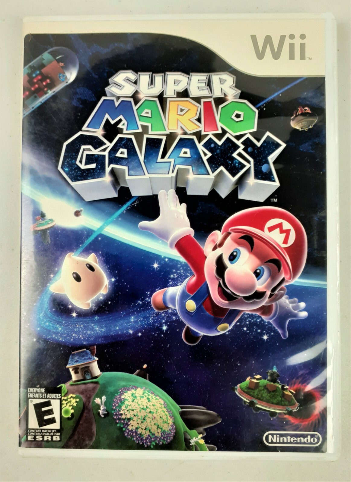 Super Mario Galaxy Game Case ONLY 2007 Nintendo Wii  *NO GAME*  Case  ONLY  821