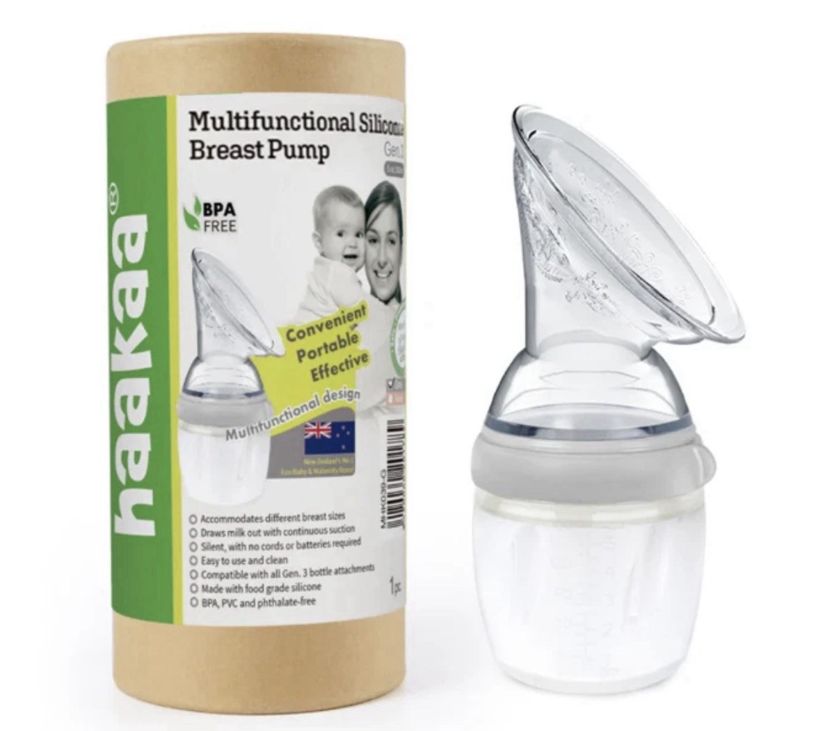 Haakaa Multifunction Silicone Breast Pump (Gen 3) | 160ml