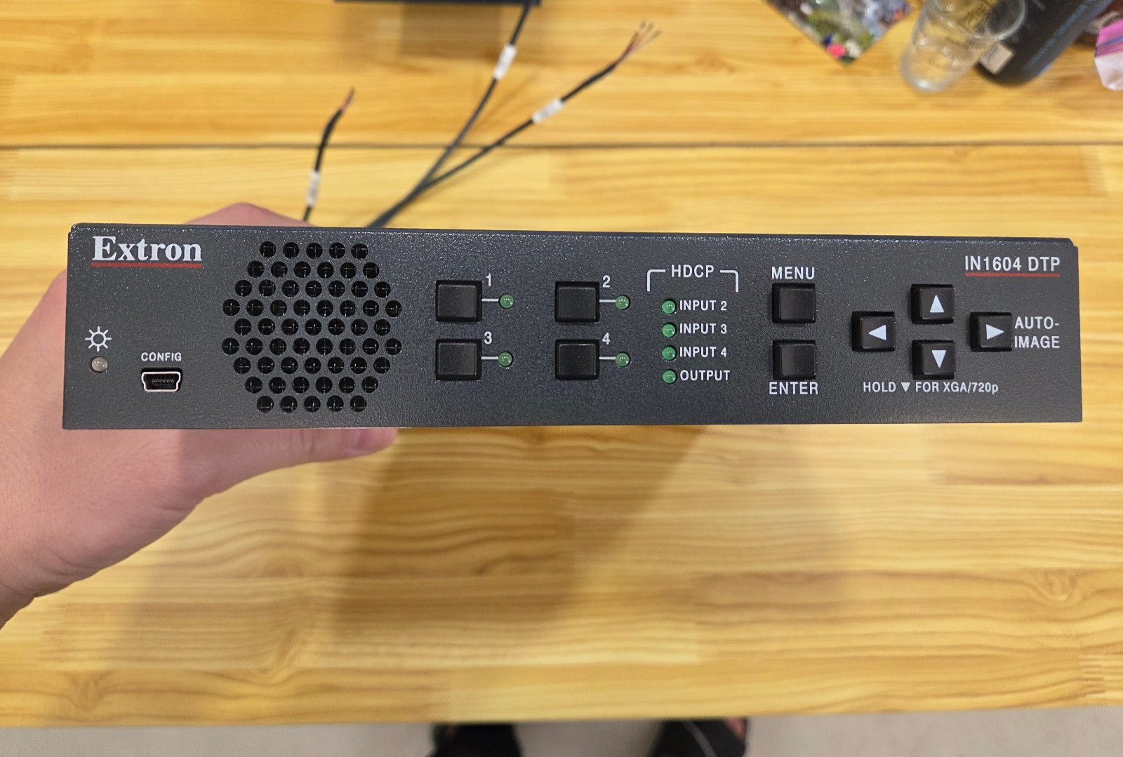 Extron IN1604 DTP Four Input HDCP - Compliant Scaler