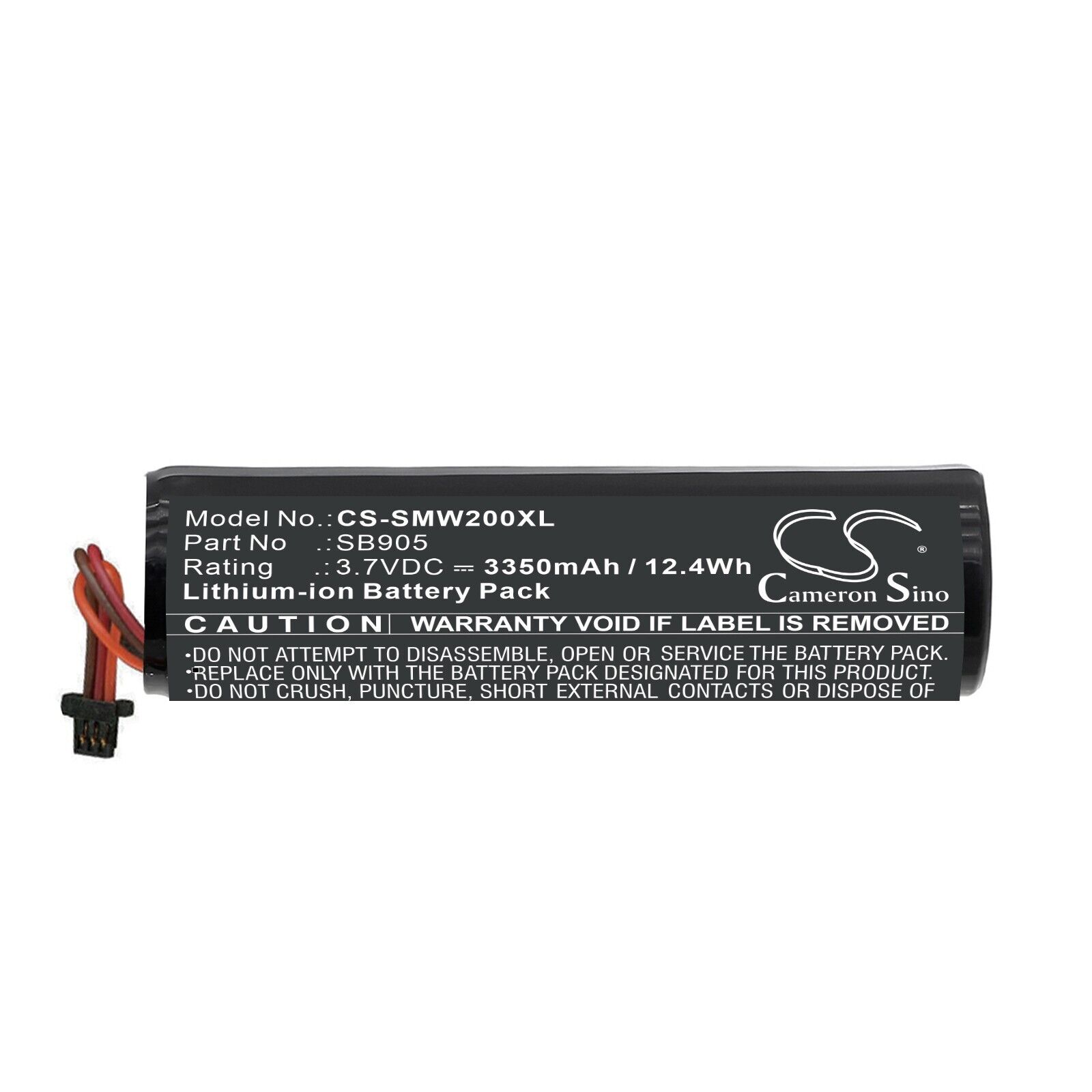BATTERIE 3350mAh 95A35233 SB905 For Shure MXW MXW2 Handheld Transmitter