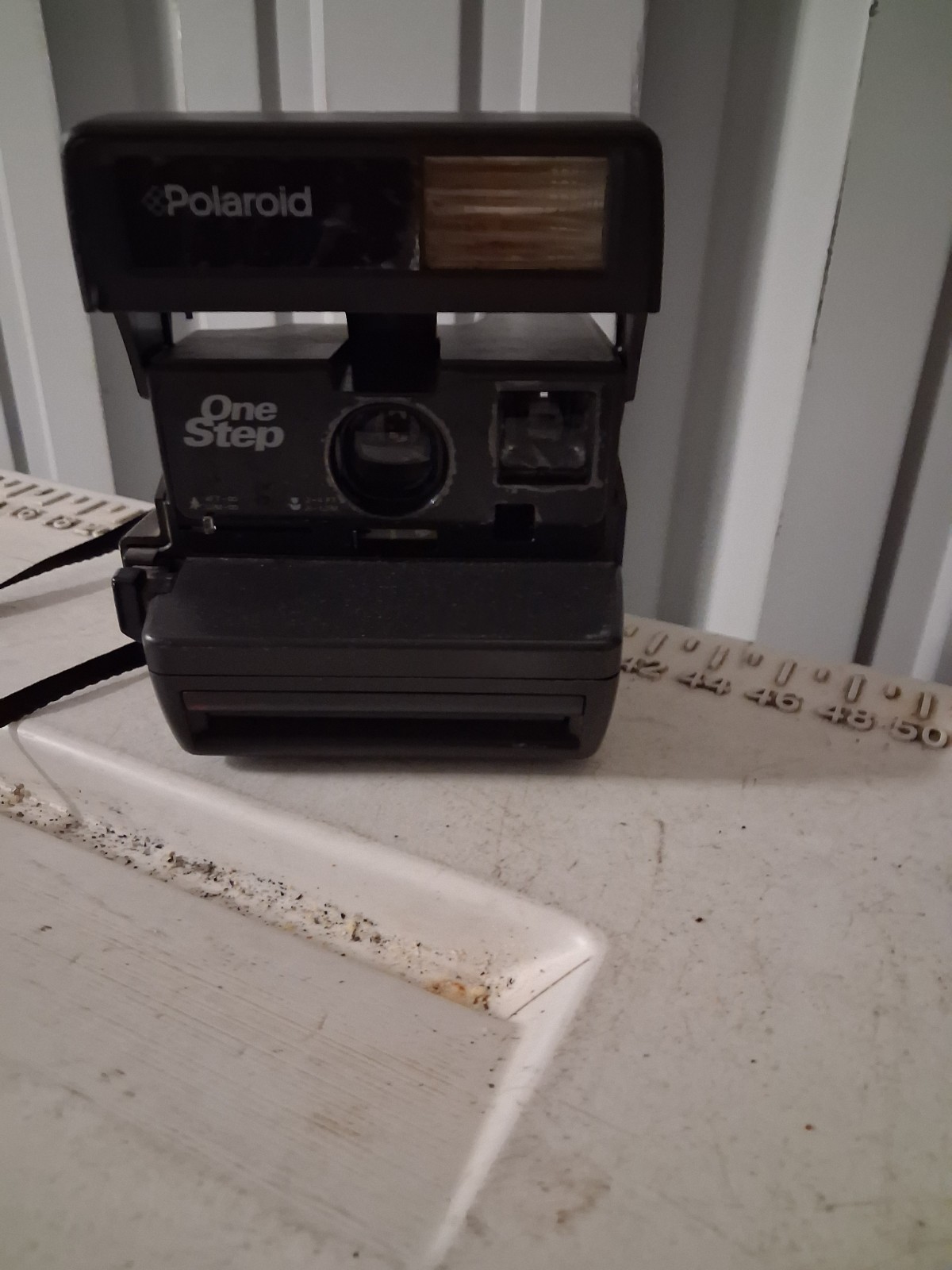 Polaroid One Step Vintage Instant Film Camera Black Classic Instant Camera