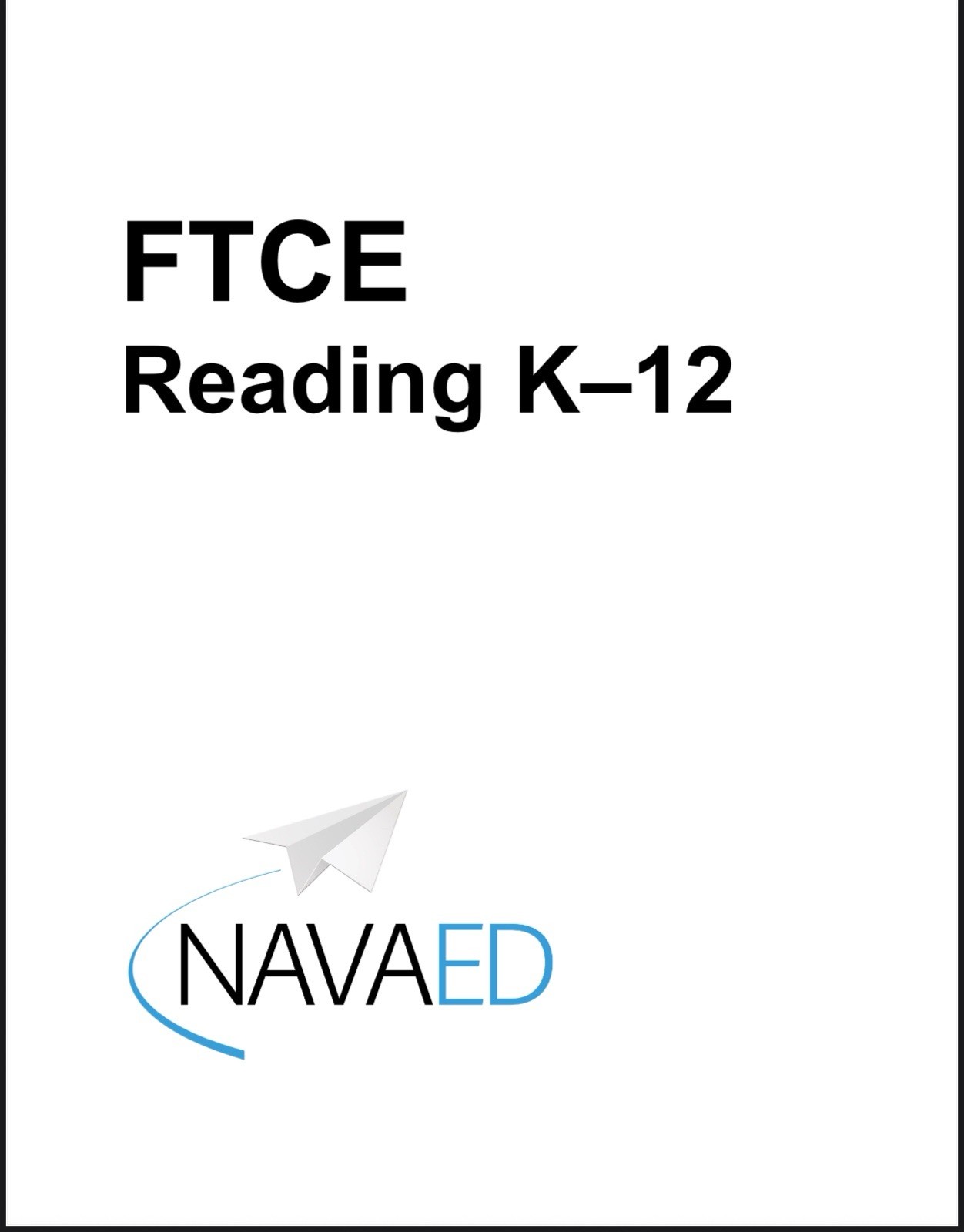 FTCE Reading K-12 Study Guide FTCE Exam Prep Book with Practice Test Questions