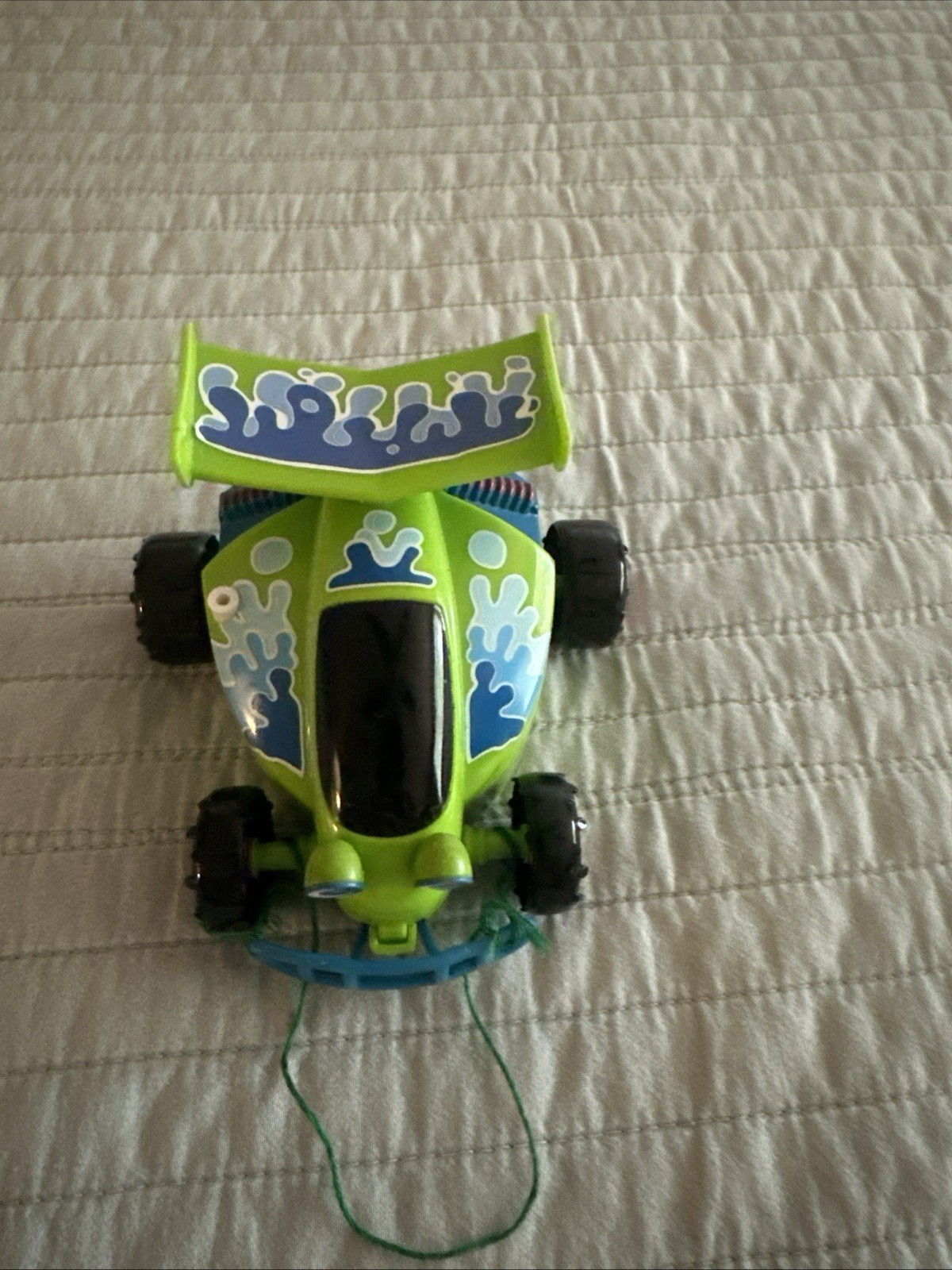 Vintage Disney Rc Car Made By Polly Pocket With  Two Figurines 1995