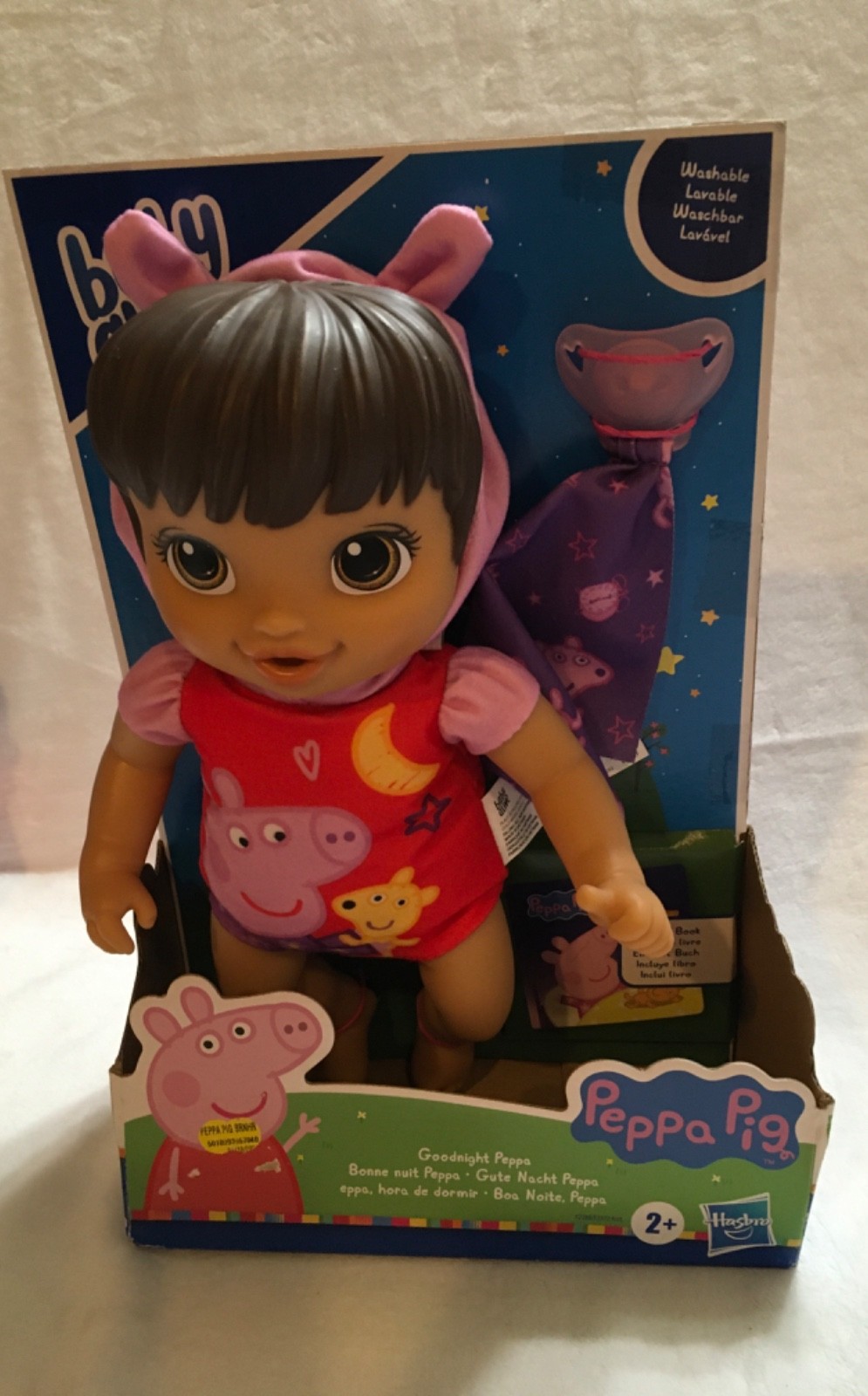 Baby Alive 11in Babydoll As Peppa Pig Goodnight Peppa Pig Book NIB CS