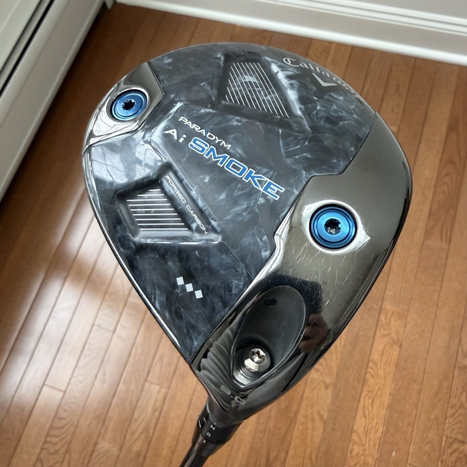 Callaway AI Smoke Triple Diamond Driver 9 Degree, Stiff Shaft