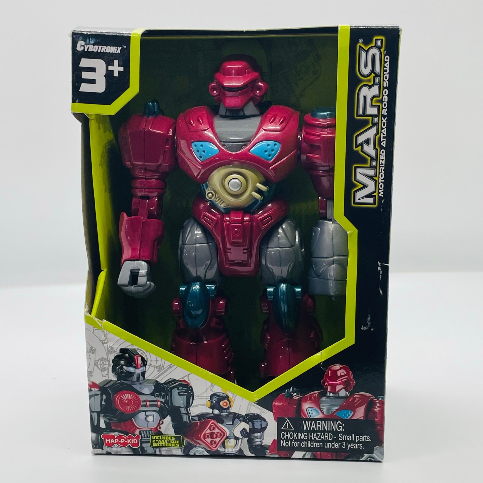 Cybotronix M.A.R.S. Motorized Attack Robo Squad Walking Robot- Red Revo