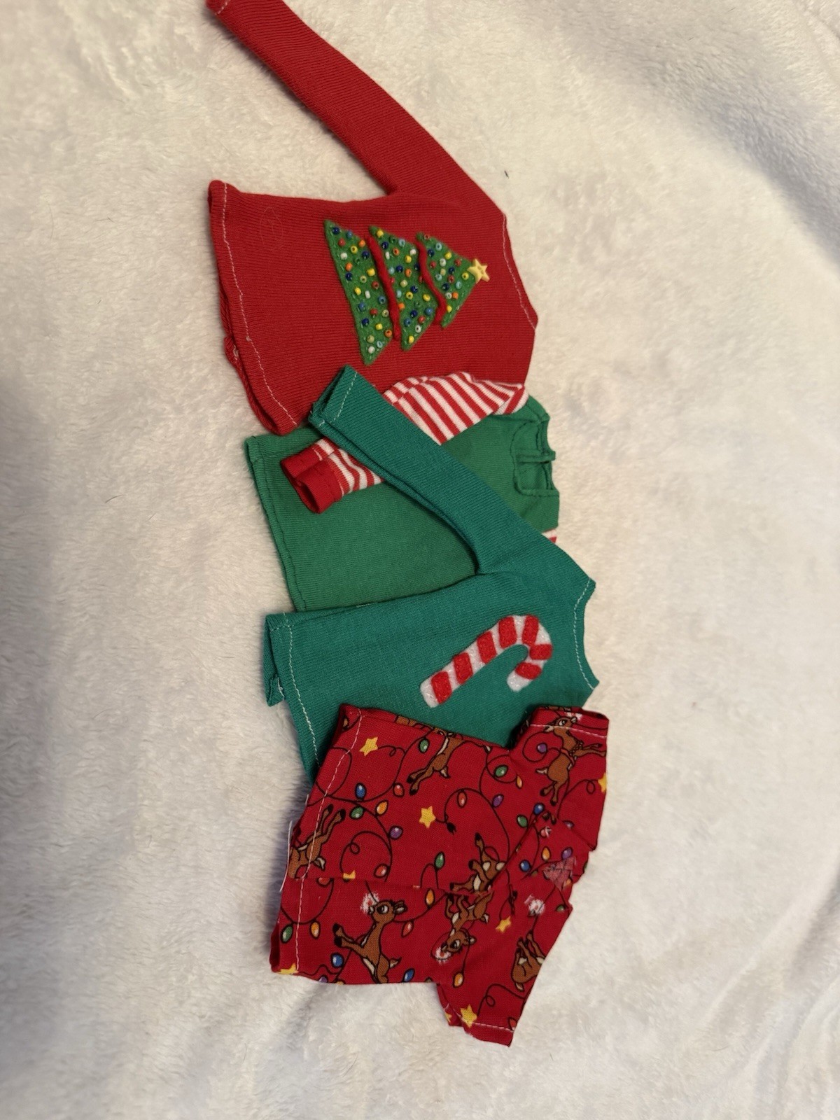 Holiday Taeyang Clothing Lot - Red & Green Tops and Pants, Cloth