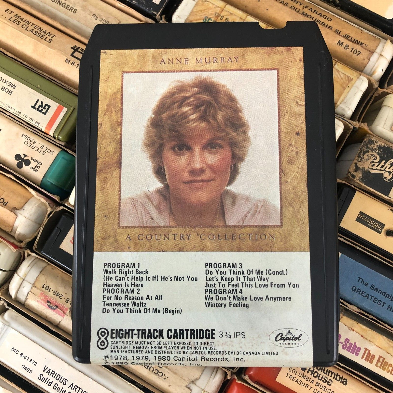 Anne Murray : A Country Collection 1980 (8-Track Tape) CANADA
