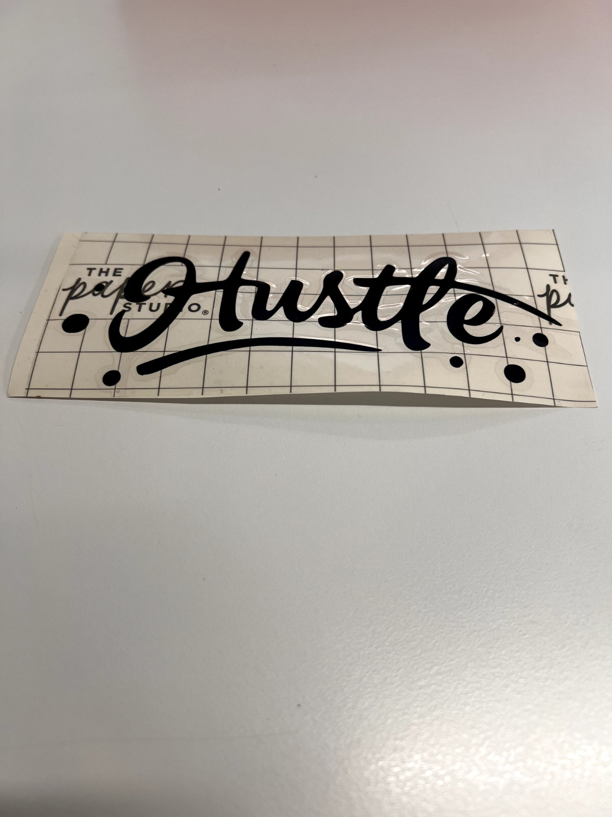 Vinyl Decal Sticker Waterproof Car Window Laptop Wall Graphic black hustler dots