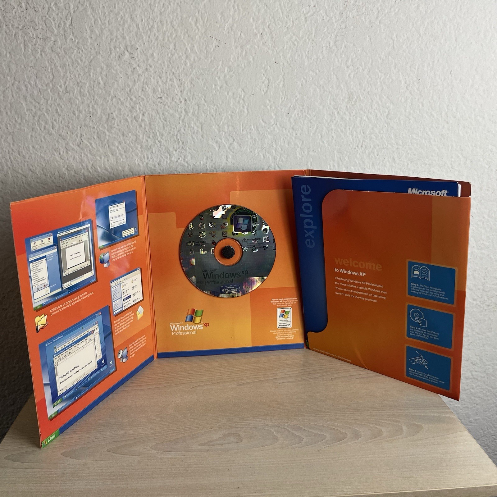 Microsoft Windows XP Professional Version 2002 With Product Key