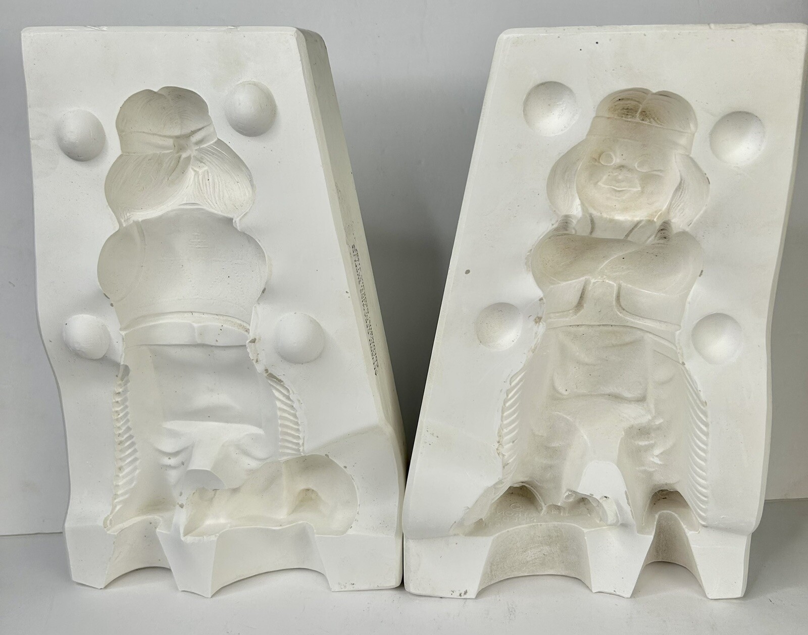 Byron Indian Ceramic Slip Mold D76- L 4.5” H 8 1/4”