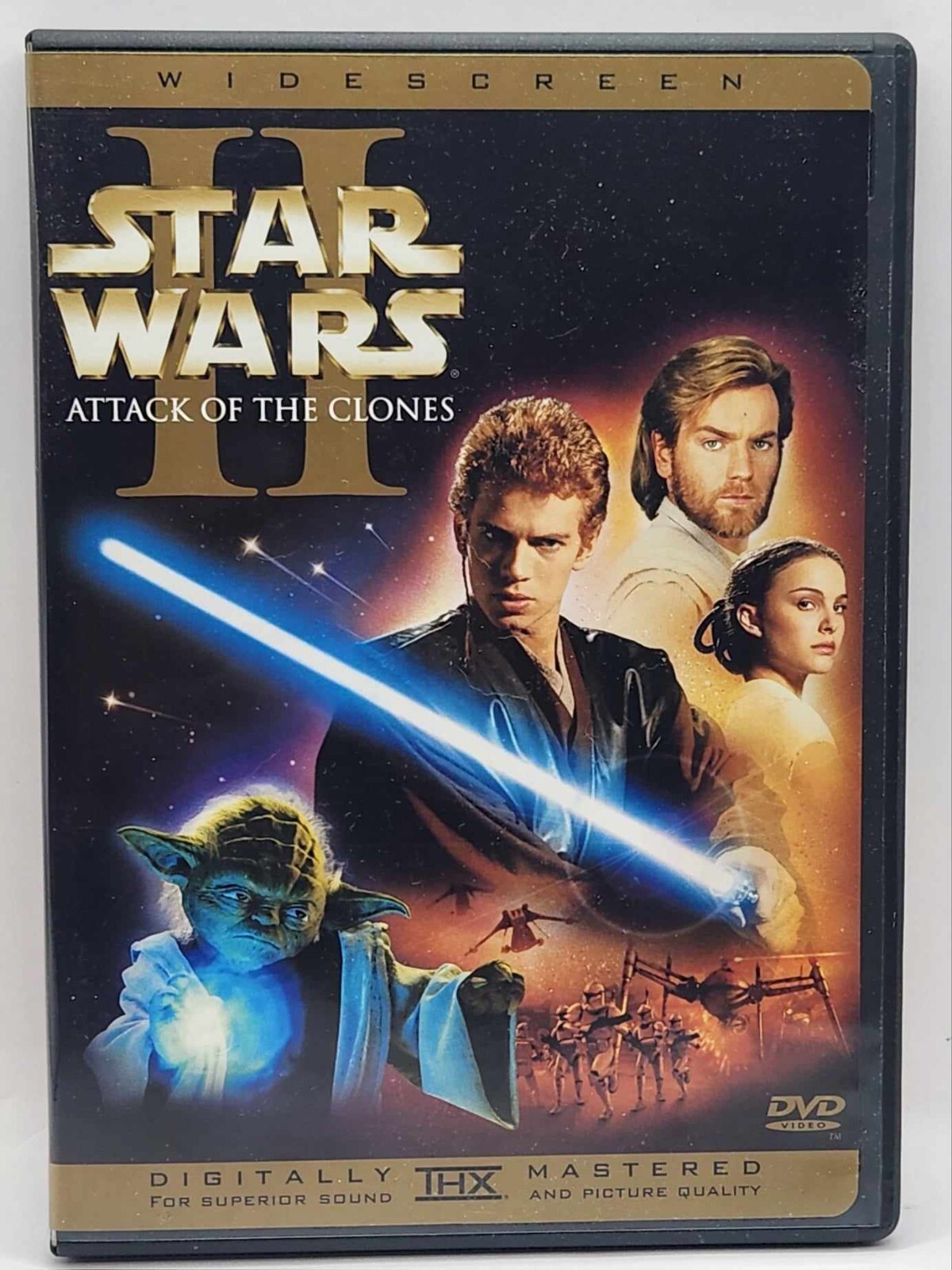 DVD MOVIE "Star Wars 2 - Attack of the Clones" 2 DISC WIDESCREEN