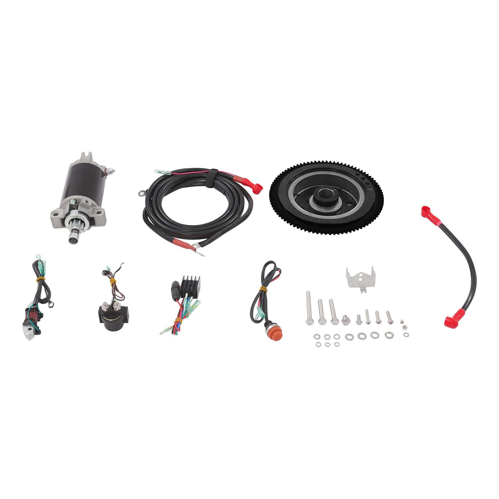Electric Start Conversion Kit Fit for Yamaha2-Stroke39.45HP/40PS Outboard Motors