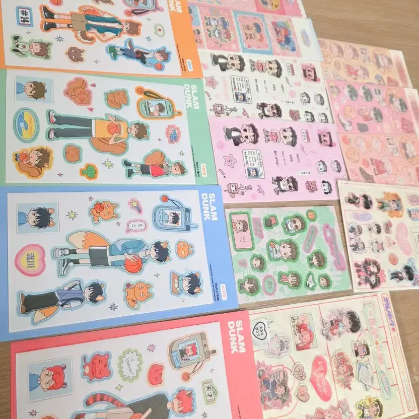 Slam Dunk Non-Official Sticker Set Bulk Sale