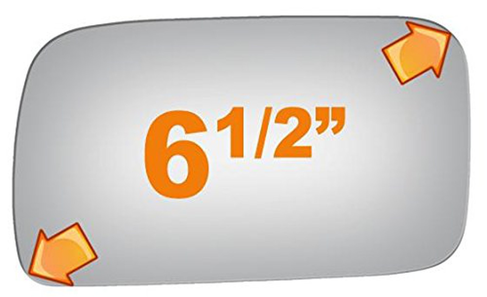 Burco 2534 Side View Mirror Volkswagen Golf 1988-1993 Driver