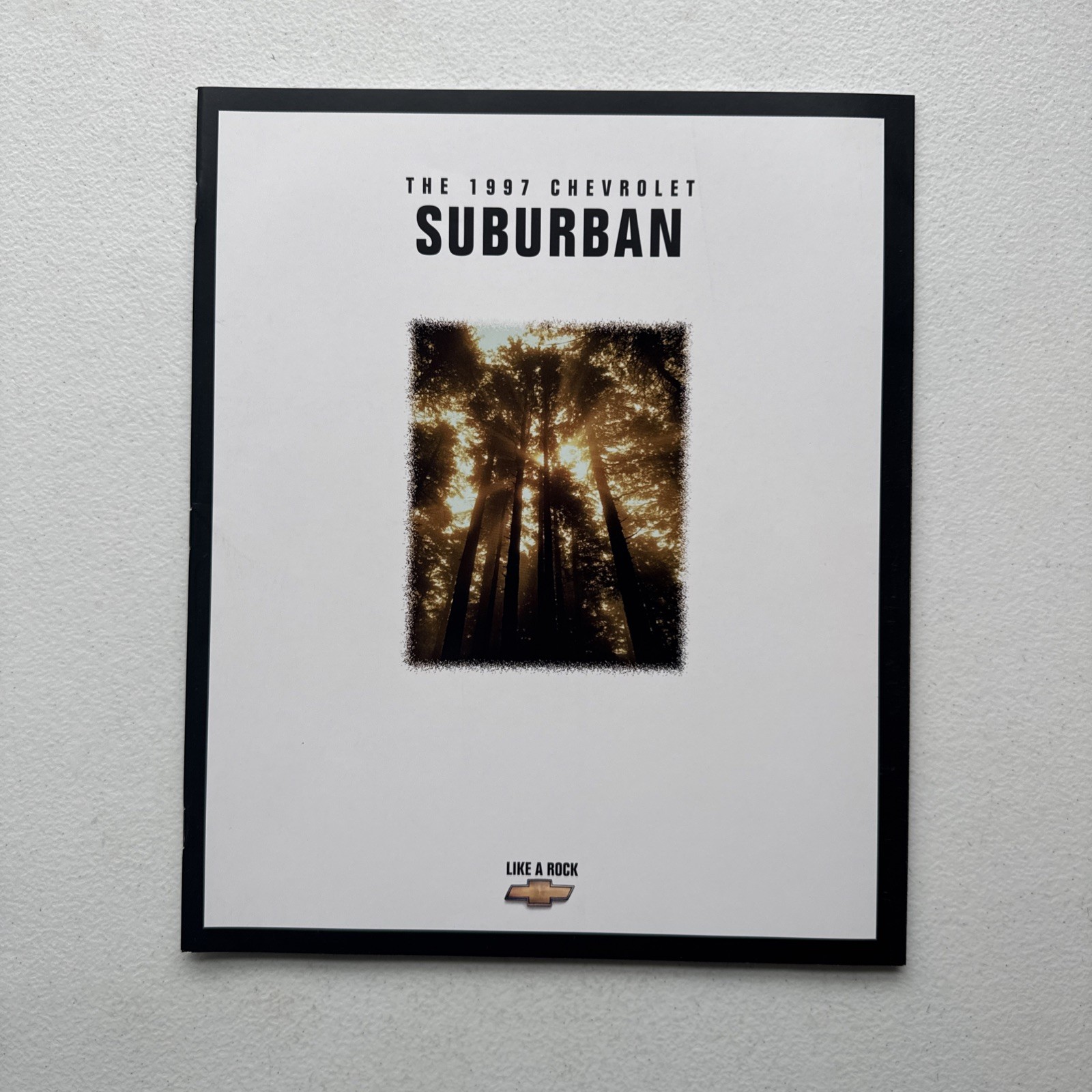 Vintage 1997 Chevrolet Suburban Dealer Sales Brochure