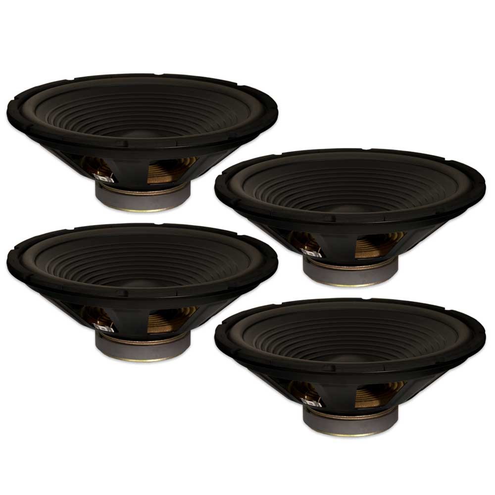 4 Goldwood Sound GW-215/40/8 OEM 15" Woofers 300W each 8ohm Replacement Speakers