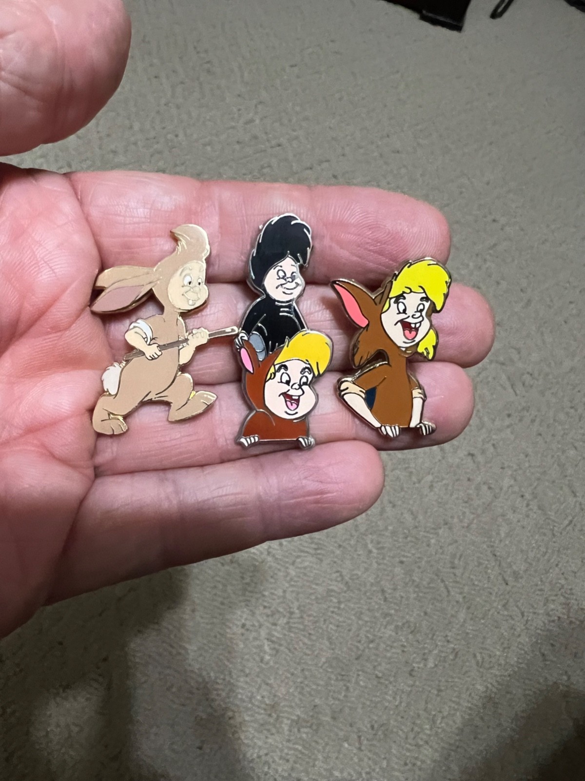 Set of 3 Lost Boy Peter Pan Disney Pins 2002 2004 Tinks Summer Pin Quest LE 800