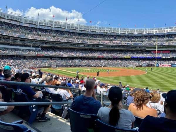 2026 new york yankee tickets sunday April 19th vs Kansas   great seats sec 111W