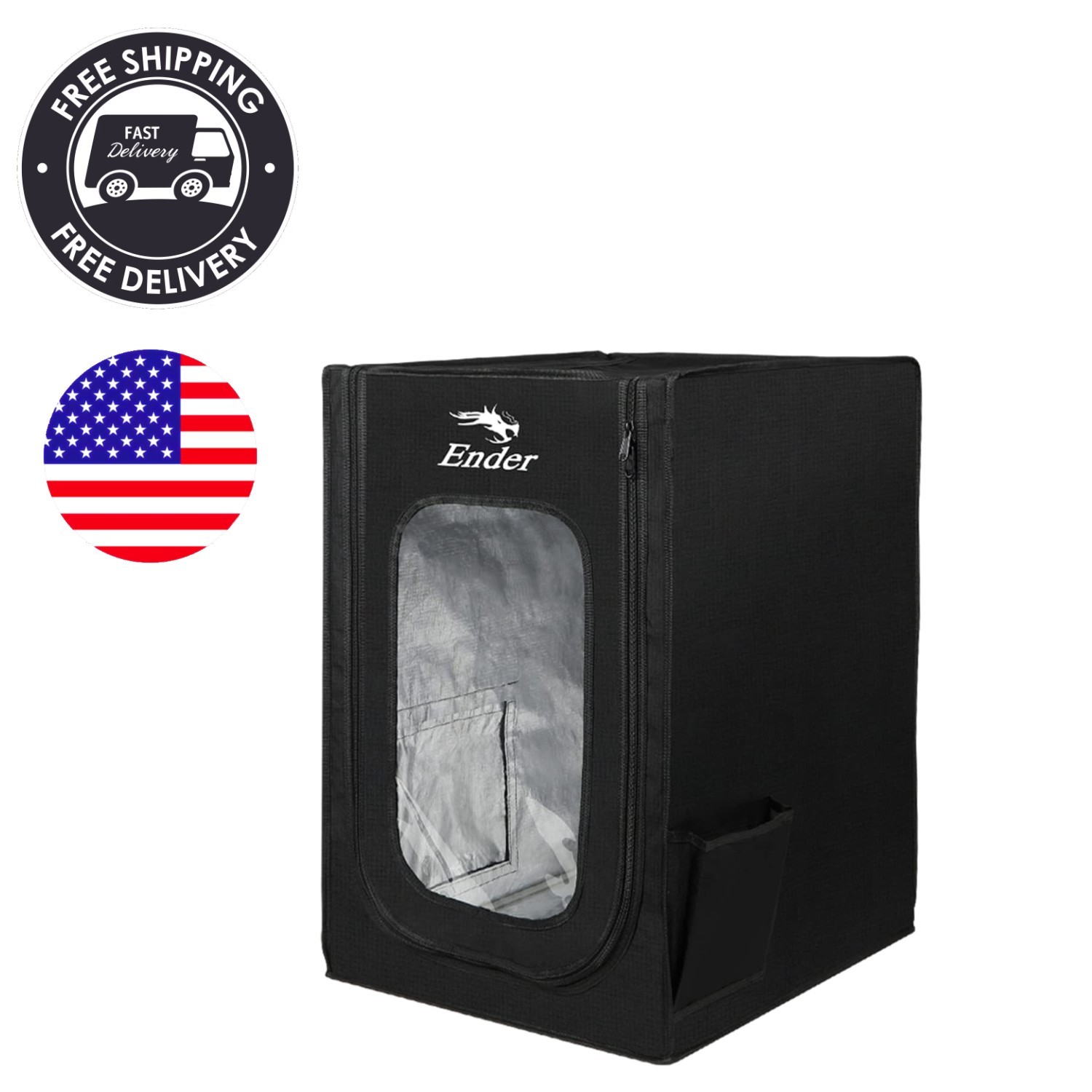 Constant Temperature 3D Printer Tent for Ender Printers - Safe & Durable