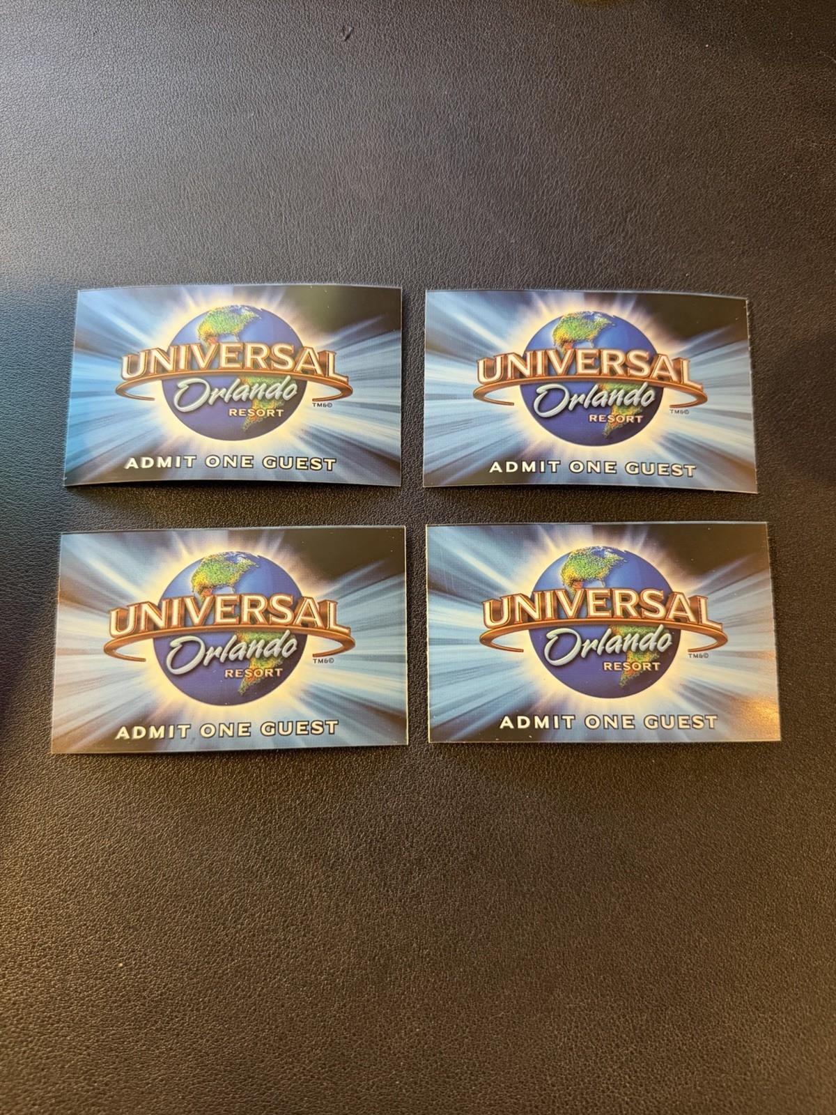 4 Studio Express Plus Passes - Universal Studios Orlando - 2006