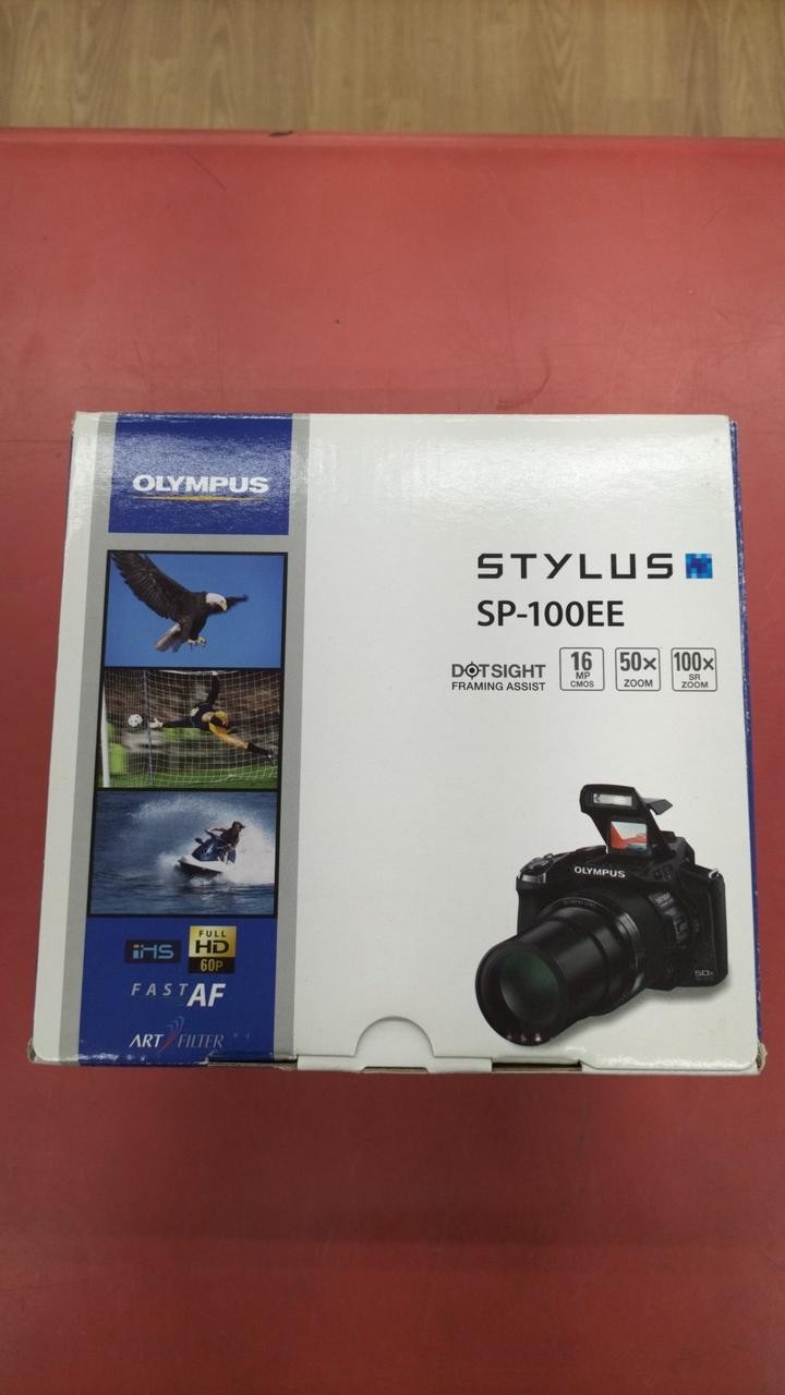 Olympus SP-100EE Digital Camera 50x Ultra Zoom Eagle's Eye Optics Used From Japa