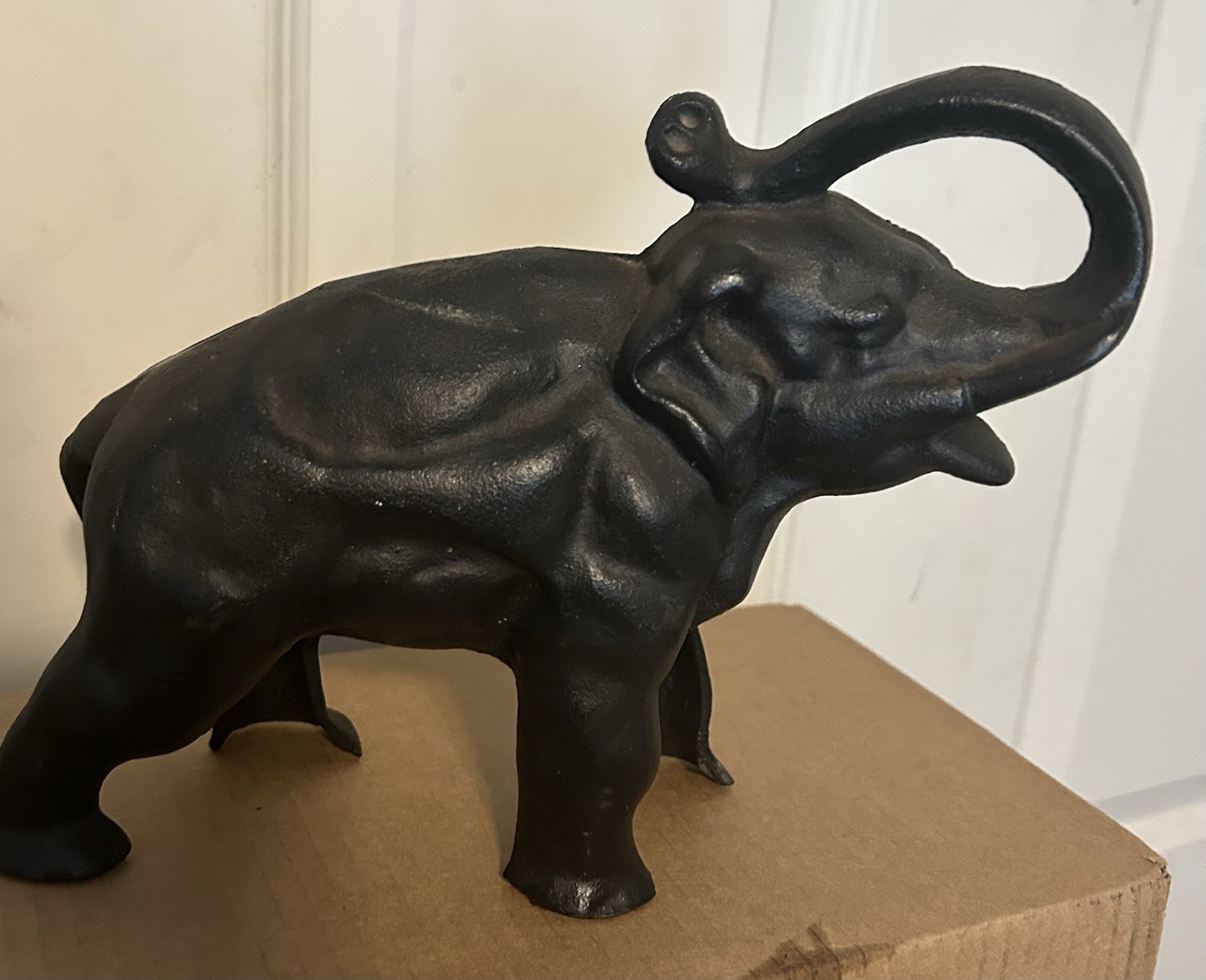 Cast Iron Elephant Bank
