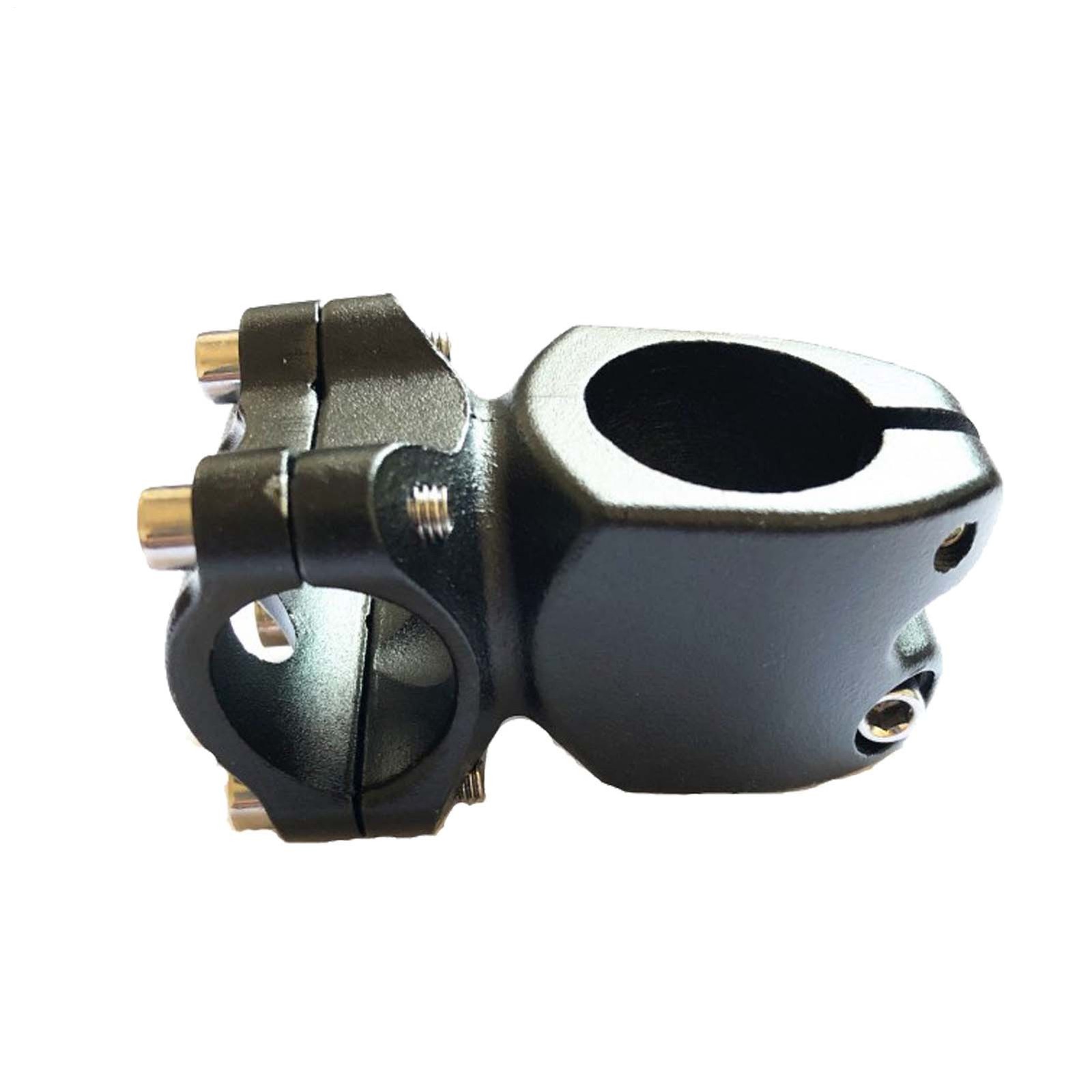 Aluminum Bicycle Stem 25.4mm MTB Mountain Road Bike Handlebar Bar Stems Black