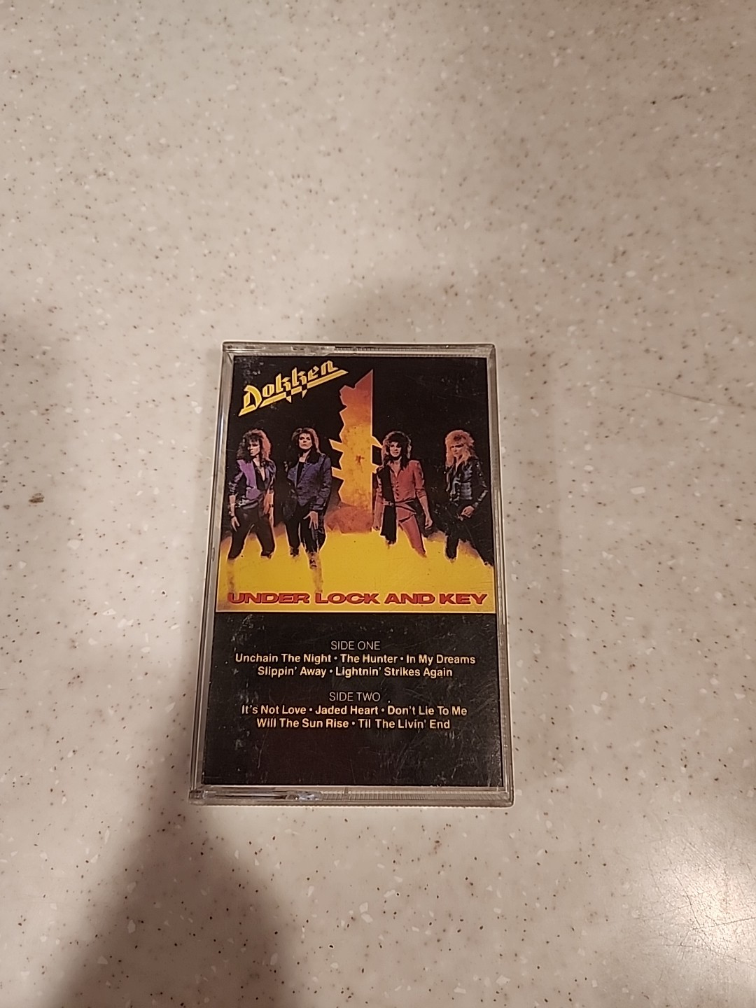 Music Cassette - Dokken ~ Under Lock And Key ~ 1985 Elektra