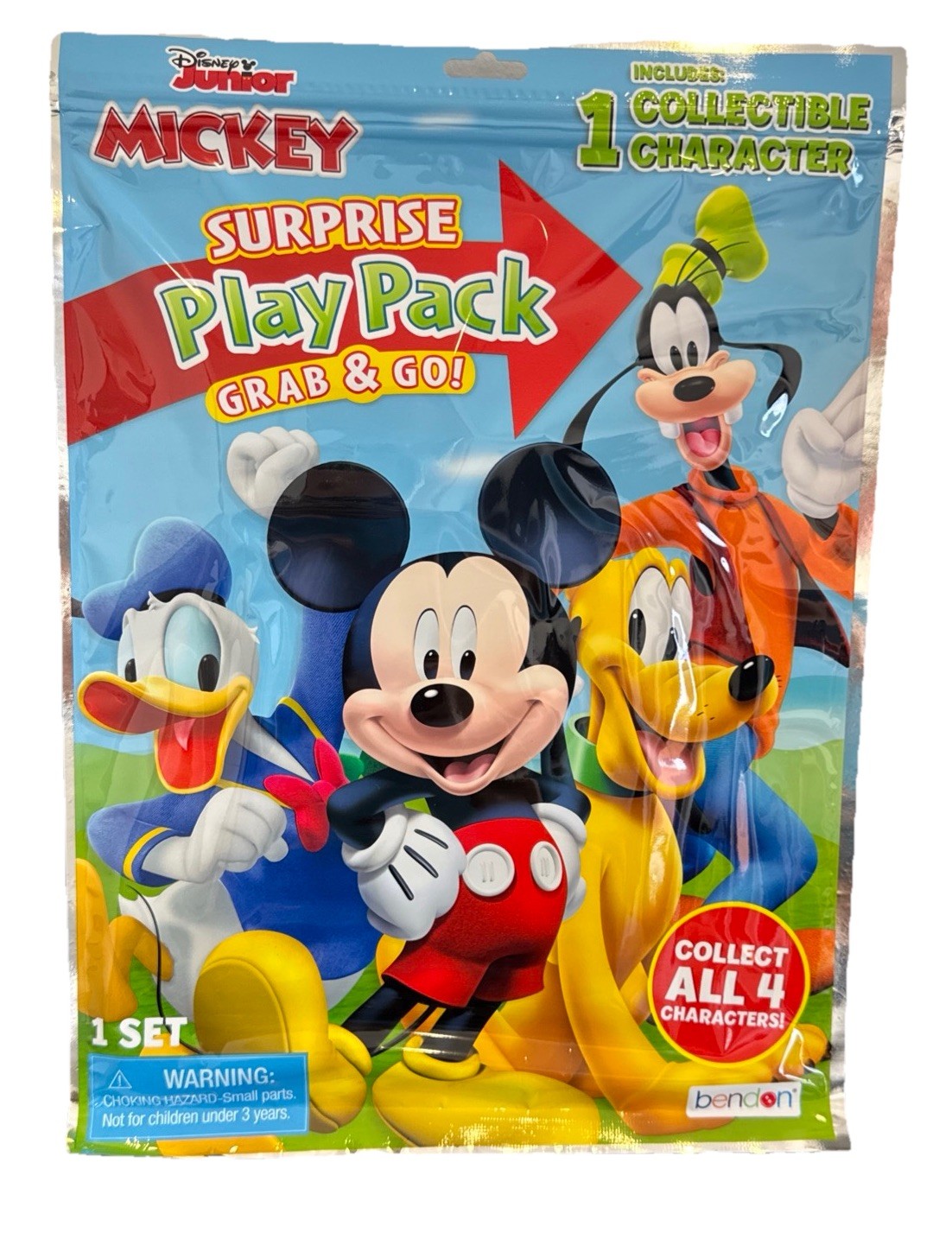 Disney Junior Play Pack Mickey Surprise Grab & Go Lot of 10